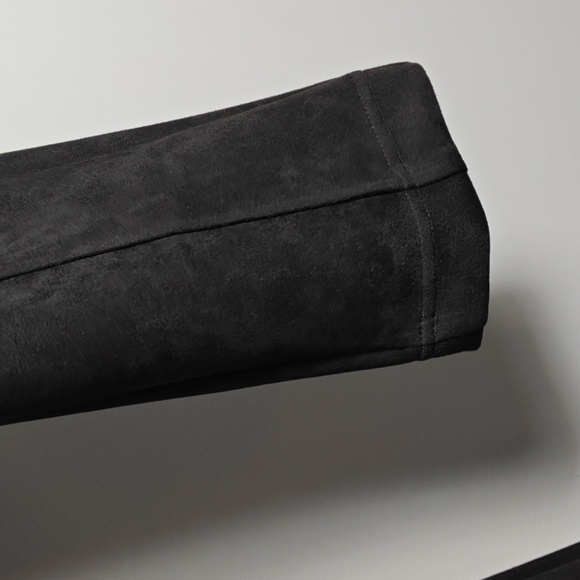 ANDREW MARC High Rise Faux Suede Ankle Pant Leggings Size Large - Picture 16 of 16